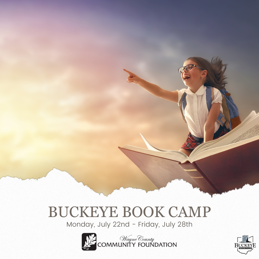 Wayne County Community Foundation Grants $6,000 to Buckeye Book Fair for Innovative Buckeye Book Camp